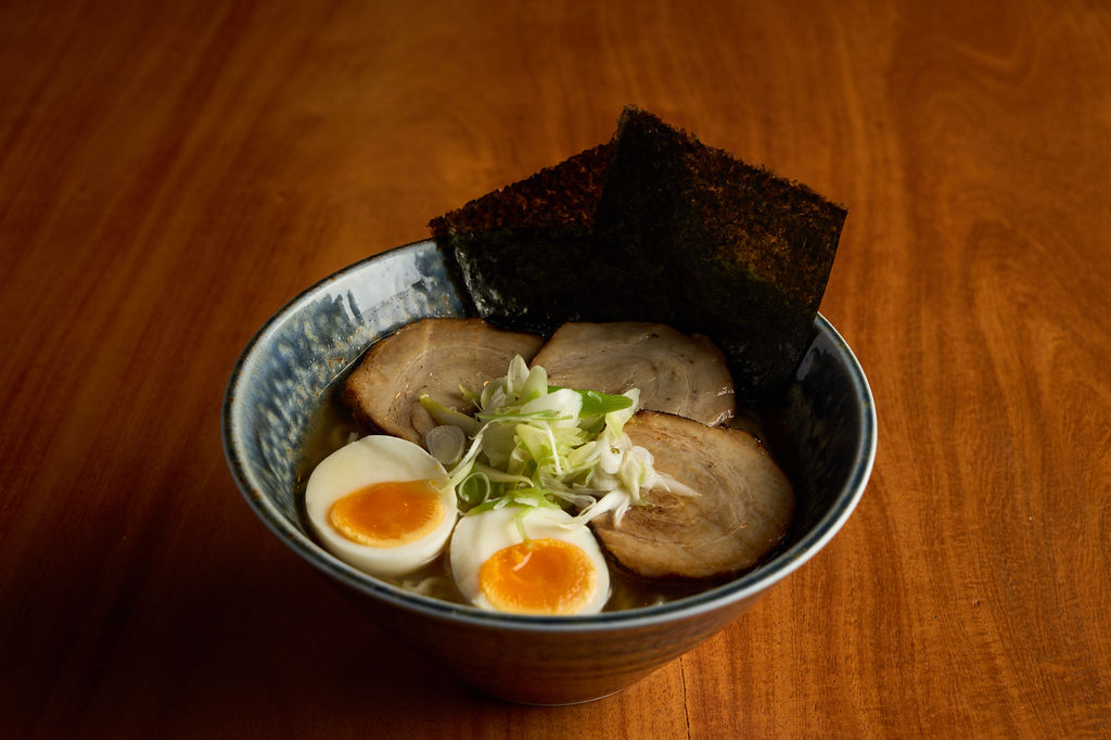Anaba signature ramen — rich broth with premium toppings