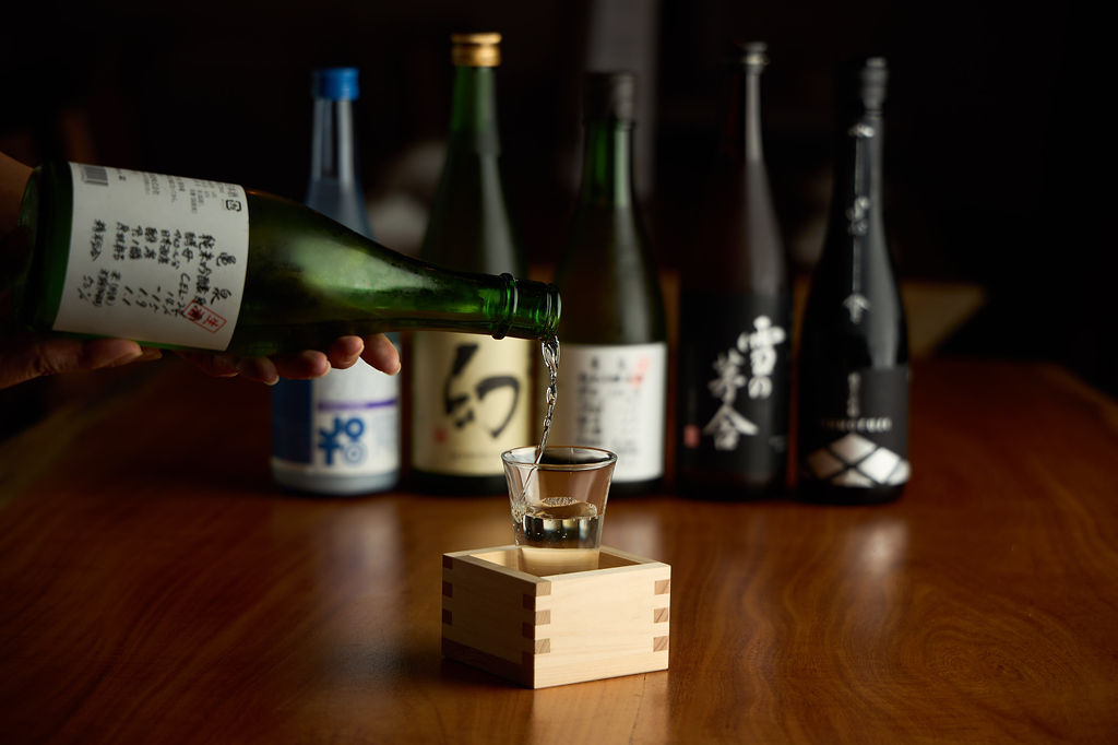 Anaba sake selection — premium Japanese sake